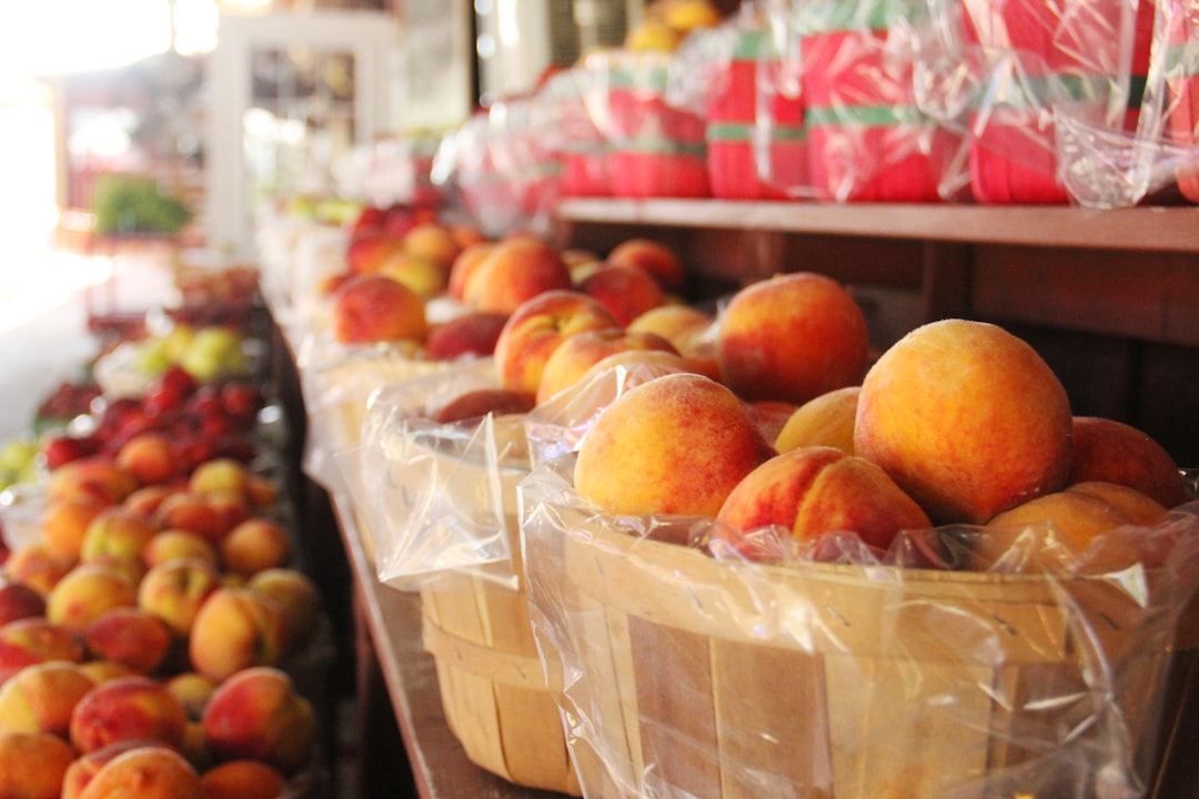 Photo Grilled peaches